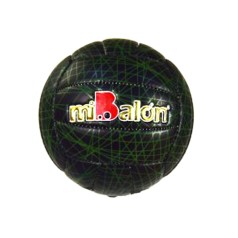 Мяч волейбольный "miBalon"  (черно-зеленый)