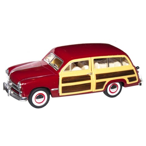Машинка металлическая "Ford Woody Wagen 1949", красный