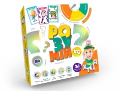 Развивающая настольная игра Понимай-ка укр