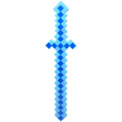 Меч зі світлом "Майнкрафт" 62 см (БЛАКИТНИЙ)