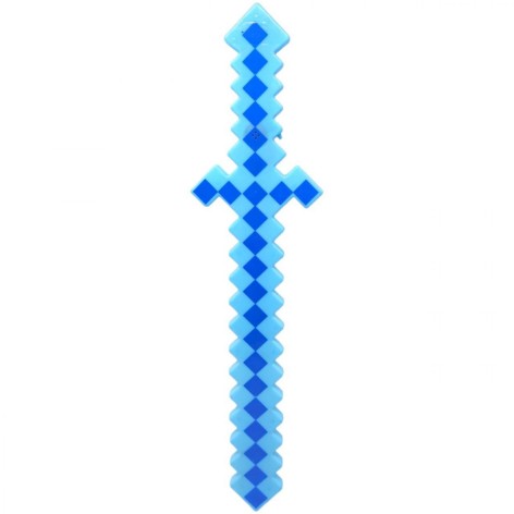 Меч зі світлом "Майнкрафт" 62 см (БЛАКИТНИЙ)