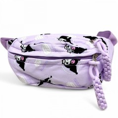 Сумочка-бананка аніме "Sanrio" бузкова
