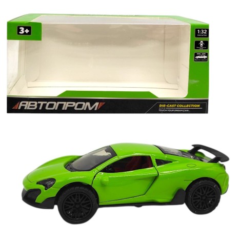 Машинка металева "АВТОПРОМ MACLAREN" (САЛАТОВА)