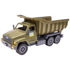 Пластиковая машинка "Военный грузовик", 35 см