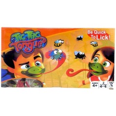 Настольная игра Tic Tac Tongue, (выдвижные язычки, карты с заданиями)