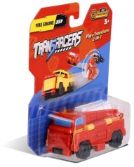 Машинка трансформер 2 в 1 "Trans Racers", пожарная машина и джип