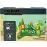 Конструктор магнитный с животными (40 дет)
