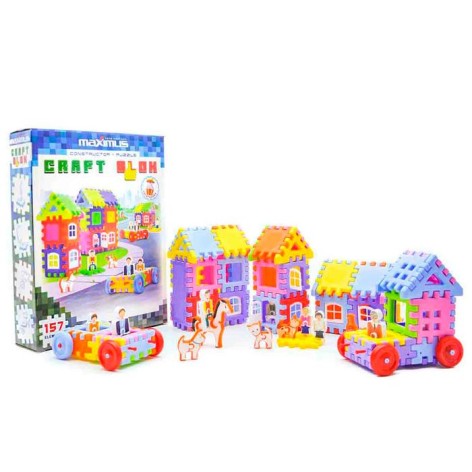 Конструктор "Craft Blok", 157 элем.
