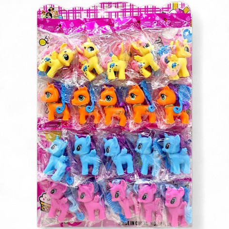 Набор "Моя маленька поні", (20 шт на аркуші)
