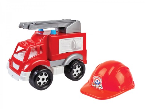 Машинка з каскою "Малюк-Пожежник ТехноК"
