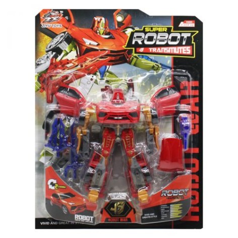 Трансформер "Super Robot", червоний