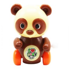 Заводная игрушка "Панда", коричневая