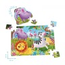 Настольная игра "Макси пазлы. Зоопарк / Maxi Puzzles. Zoo"