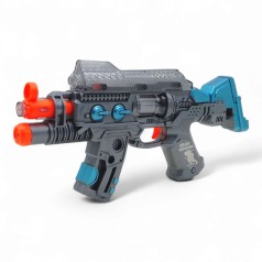 Автомат музыкальный "Sharp shooter", звук, свет (бирюзовый)