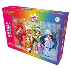 Пазлы Rainbow High Winter Break, 100 элементов