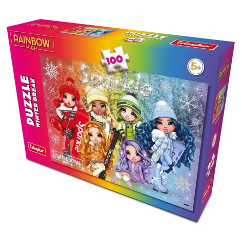 Пазлы Rainbow High Winter Break, 100 элементов