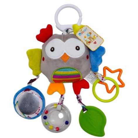 ПОГРЕМУШКА МЯГКАЯ (СОВА)