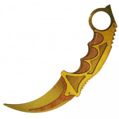 Нож Керамбит из CS GO (Gold)