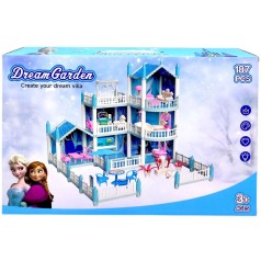 Кукольный домик с мебелью и аксессуарами