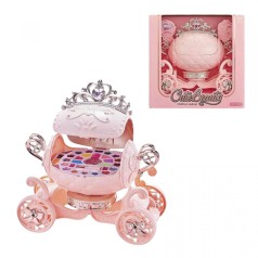 Набор косметики (тени, помада, лак, глитера, зеркальце)