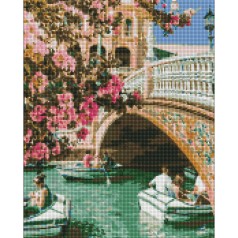 Алмазная мозаика "Романтическая прогулка" 40х50 см