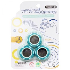 Игра-антистресс "Magnetic Ring", синий