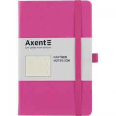 Записная книга Axent, 12.5*19.5, А5, 96 листов, розовый
