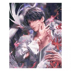 Картина по номерам Магия взгляда - Love and Deepspace 40*50 см Рафаэль