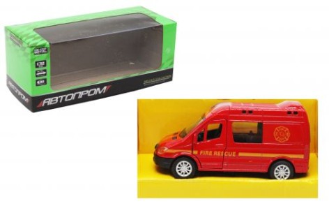 Машина металева, пожежна