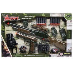 Военный набор "Military" (винтовка + пистолет)