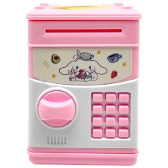 Скарбничка-сейф (РОЖЕВИЙ)