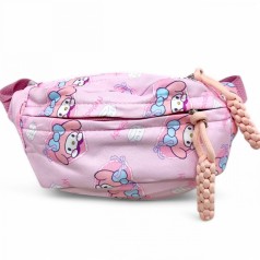 Сумочка-бананка аніме "Sanrio" рожева