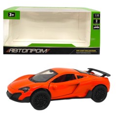 Машинка металева "АВТОПРОМ MACLAREN" (ПОМАРАНЧЕВА)