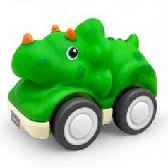Динозавр на колесиках, інерційний (зелений)