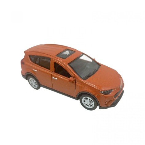 Автомодель металлическая "TOYOTA RAV4" (оранжевый)