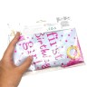 Кулі фольговані набір "First birthday-Girl" 5шт.=1шт*80см+4шт*45см (36130)