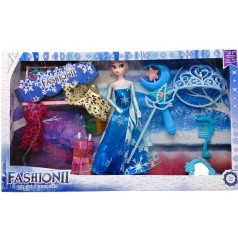 Кукла с аксессуарами (герои, высота 31 см, одежда, аксессуары, украшения для ребенка) в коробке