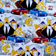 Бумага подарочная (100х70 см), 1 лист