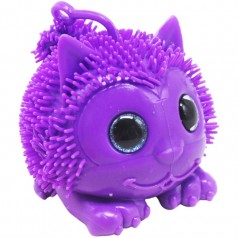 Игрушка-антистресс "Пушистый котик", фиолетовый