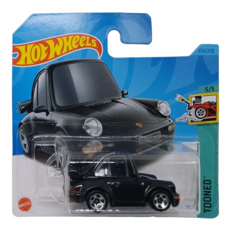 Hot Wheels porsche 911 turbo 964 black
