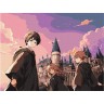 Набір для розпису по номерах WB "Harry Potter: Магічне тріо" 30х40см