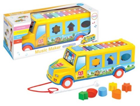 Багатофункціональна іграшка "Шкільний автобус"