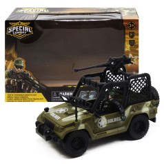 Военный джип пластиковый