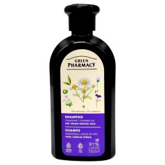 Шампунь "Green Pharmacy, ромашка/льняное масло" для окрашенных волос (350 мл)