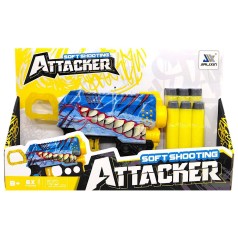 Игрушечное оружие "Бластер" СИНИЙ ВИД 2