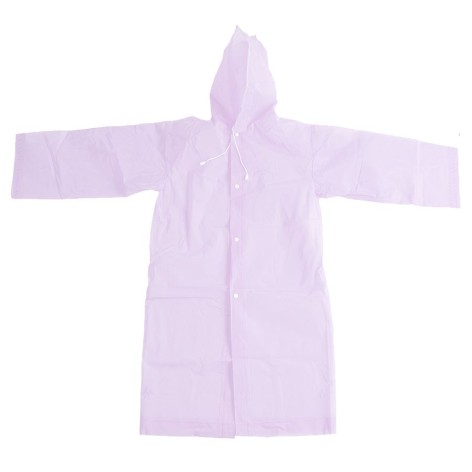 Дождевик детский, в пакете, универсальный размер (БЕЛЫЙ)