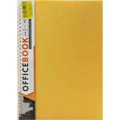Блокнот "Office Book" A4, 40 листов (желтый)