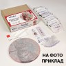 Алмазна мозаїка на круглому підрамнику "Повна троянда", 19 см