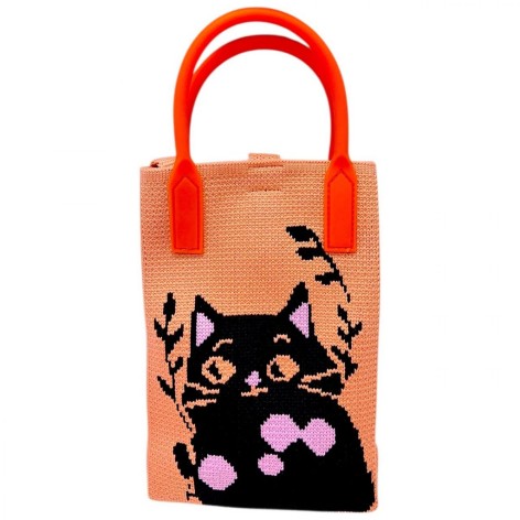 Детская сумочка "Котенок" 18х12см (Оранжевый)