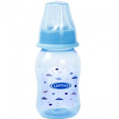 Бутылочка для кормления, 125 мл, 0 месяцев, синий